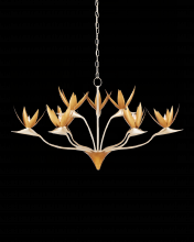 Currey 9000-0973 - Paradiso Silver & Gold Chandelier