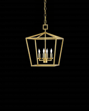 Currey 9000-0458 - Denison Small Gold Lantern