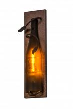 Meyda White 113003 - 4.5"W Tuscan Vineyard Wine Bottle Wall Sconce