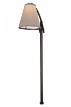 Meyda White 160475 - 21"W X 102"H Cilindro Tapered Patio Lamp