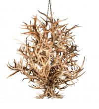 Meyda White 212261 - 84" Wide Antlers 16 Light Chandelier