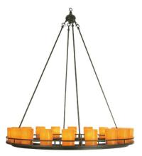 Meyda White 52106 - 48" Wide Barbury 18 Light Chandelier