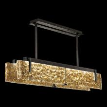 Fine Art Handcrafted Lighting 928040-12ST - Terra 52.25" Linear Pendant