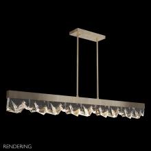 Fine Art Handcrafted Lighting 931340-3ST - Strata 54.5" Linear Pendant